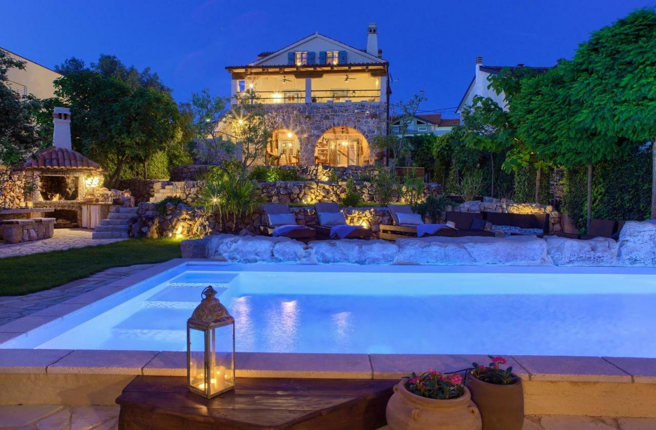 Heritage Villa Aquamarine Malinska Exterior foto